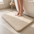 Soft Bathroom Floor Mat – Water Absorbent Anti-Slip Plush Rug Bedroom Door