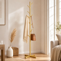 Tree Branch Coat Rack – Freestanding Floor Stand for Bedroom Entryway, 8 Hooks