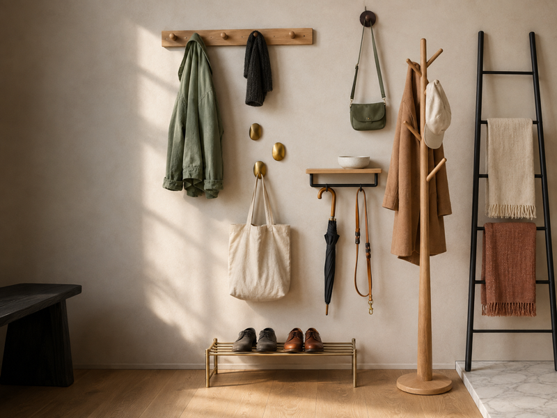 Hooks, Racks & Hanging Storage
