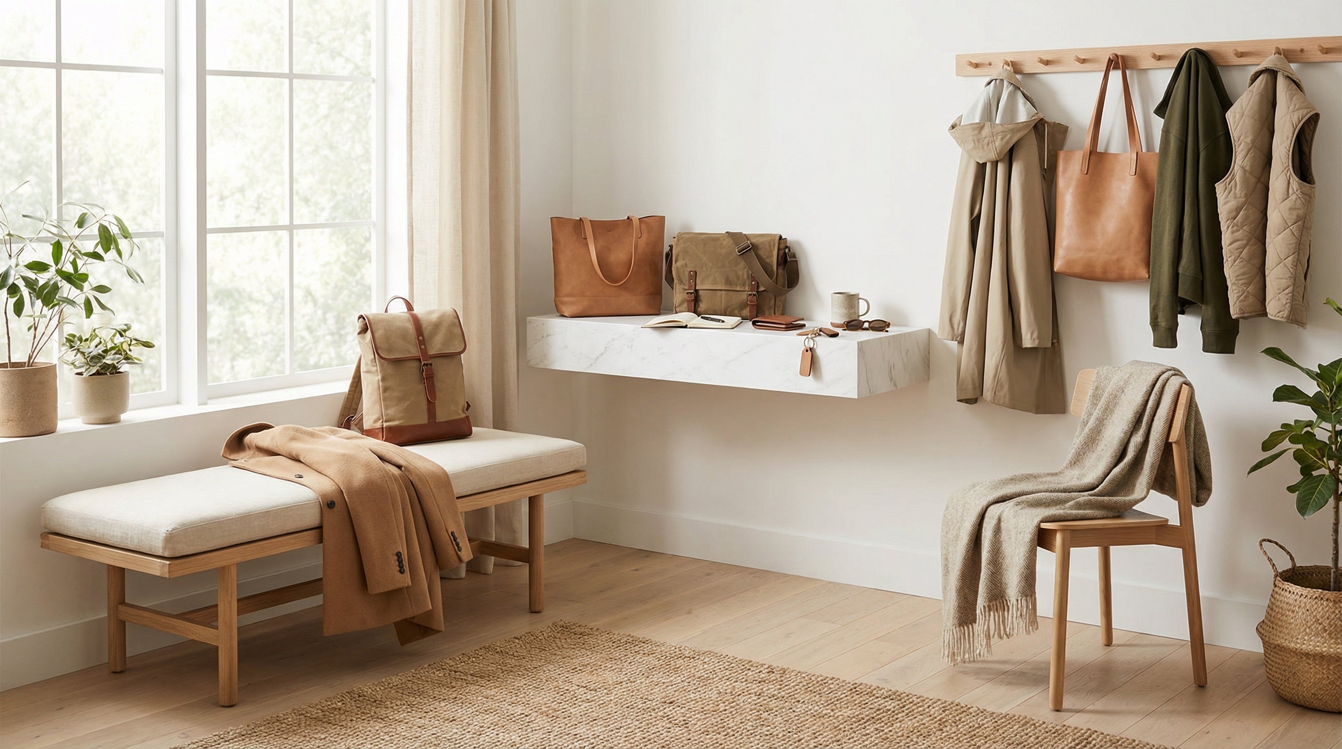 Coats, Bags & Everyday Carry