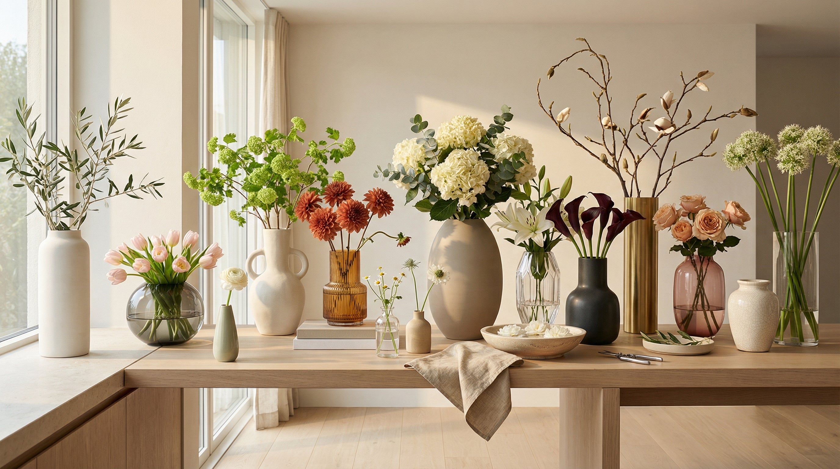 Vases & Floral Styling