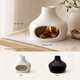 Ceramic Palo Santo Burner – Minimalist Chimney Design, Home Decor, Meditation Gift