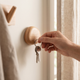 Magnetic Key Hanger – Solid Wood Wall Organizer for Keys, Minimalist Entryway Storage Home Decor
