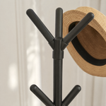 Floor Standing Coat Rack – Tree Branch Hook Stand for Hats Bags Scarves Bedroom