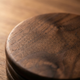 Wooden Coaster Set with Holder – 6 Round Coasters with Storage Stand for Kitchen & Living Room