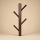 Tree Branch Wall Coat Rack – Wall Mounted Hook Rack for Entryway Hallway Bedroom