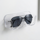 Wall Mounted Sunglasses Holder – Adhesive Eyewear Storage Organizer for Glasses, Entryway Closet Wall