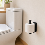 Self Adhesive Paper Roll Holder – No Drill Wall Mount for Bathroom and Kitchen