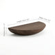 Wooden Floating Shelf – Semicircle Wall Mount for Small Spaces, Minimalist Home Organization