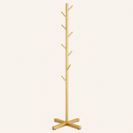 Tree Branch Coat Rack – Freestanding Floor Stand for Bedroom Entryway, 8 Hooks