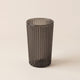 Textured Glass Toothbrush Holder – Bathroom Storage, Countertop Cup, Minimalist Vanity Accessory