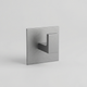 Aluminum Adhesive Wall Hook – Square Hooks for Bathroom, Kitchen & Storage