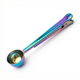 2-in-1 Stainless Steel Coffee Scoop with Bag Sealing Clip – Measuring Spoon for Coffee Storage