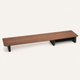 Monitor Stand with Side Shelf – Desk Organizer Screen Riser Ergonomic Office Storage