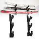 Wooden Katana Wall Mount Rack – Samurai Sword Display Holder, 1 2 3 Layer Storage