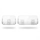 Adhesive Acrylic Bathroom Shelf – No Drill Wall Mount Storage for Shower Bath & Vanity Organizer
