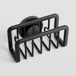 Kitchen Sink Sponge Holder – Suction Cup Organizer, Open Drain Rack for Sponges and Scrubbers