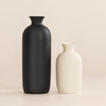 Minimalist Vase – Nordic Style Matte Plastic Home Decor, Modern Living Room Accent