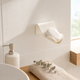 Adhesive Soap Dish Wall Mount Self Draining – No Drill Shower Bathroom Organizer