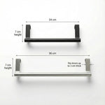 Stainless Steel Over Cabinet Towel Rack – Kitchen & Bathroom Organizer
