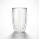 Double Wall Glass Coffee Mug – Heat Resistant Borosilicate Cup for Hot and Cold Drinks