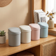 Mini Desk Trash Can – Swing Lid Waste Bin for Bedroom, Bathroom & Desktop