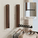 Wall Mounted Clothes Drying Rack – Collapsible Wood Hanger Organizer for Laundry Room Bedroom