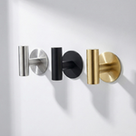 Wall Mounted Gold Hook – Adhesive Stainless Steel Towel and Coat Hook for Bathroom