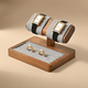 Wooden Watch Display Stand with Jewelry & Ring Tray – Single and Double Watch Holder