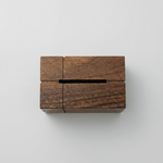 Wooden Walnut Tissue Dispenser Box – Sliding Lid Design for Bathroom & Living Room Decor