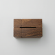 Wooden Walnut Tissue Dispenser Box – Sliding Lid Design for Bathroom & Living Room Decor