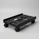 Adjustable Mobile CPU Stand – Rolling Tower Holder with Ventilation and Brake Wheels for Office
