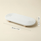 Diatomite Drying Tray – Quick Dry Draining Board for Soap, Bathroom Sink Organizer, Kitchen