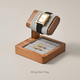 Wooden Watch Display Stand with Jewelry & Ring Tray – Single and Double Watch Holder