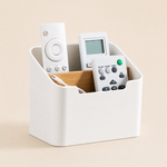 Remote Control Organizer Box – Multi-Compartment Desktop Storage Holder, Living Room