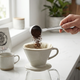 2-in-1 Stainless Steel Coffee Scoop with Bag Sealing Clip – Measuring Spoon for Coffee Storage