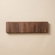 Walnut Wall Coat Rack – Piano Key Design Hooks for Entryway Bedroom Bathroom Minimalist Decor