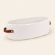 Oval Woven Storage Basket – Bathroom Organizer Toilet Paper Holder Desk Tray