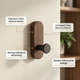 Adhesive Walnut Wood Wall Hook – Coat and Hat Hanger for Entryway & Bedroom Decor
