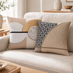 Geometric Cushion Cover – Modern Luxury Living Room Sofa Decor Pillow Case