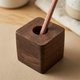 Wooden Pen Holder – Minimalist Desk Organizer for Office Supplies, Stationery Storage, Home Decor