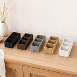 Woven Storage Basket – Toilet Tank Organizer, Bathroom Countertop Tray