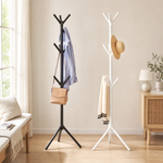 Floor Standing Coat Rack – Tree Branch Hook Stand for Hats Bags Scarves Bedroom