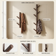 Tree Branch Wall Coat Rack – Wall Mounted Hook Rack for Entryway Hallway Bedroom