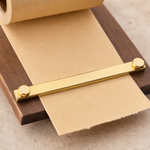 Wooden Clipboard Roll Notepad – Hanging Memo Pad Desk Note Board Minimalist Office