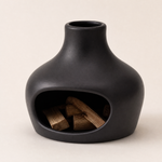 Ceramic Palo Santo Burner – Minimalist Chimney Design, Home Decor, Meditation Gift