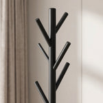 Branch Style Coat Rack – Freestanding Metal Hook Stand for Entryway Living Room Jacket Storage