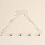 Triangular Door Hook Rack – Over Door Hanger No Drill Coat Hat Bag Organizer
