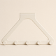 Triangular Door Hook Rack – Over Door Hanger No Drill Coat Hat Bag Organizer