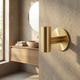 Wall Mounted Gold Hook – Adhesive Stainless Steel Towel and Coat Hook for Bathroom